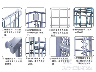 仓储笼局部图